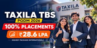 Taxila Business School Jaipur Placement 2026 Report Released; Highest International Package at INR 28.60 LPA